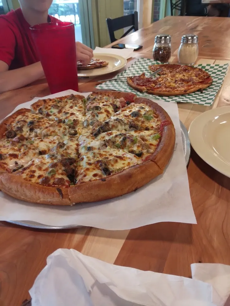 Deep Dish Supreme Pizza