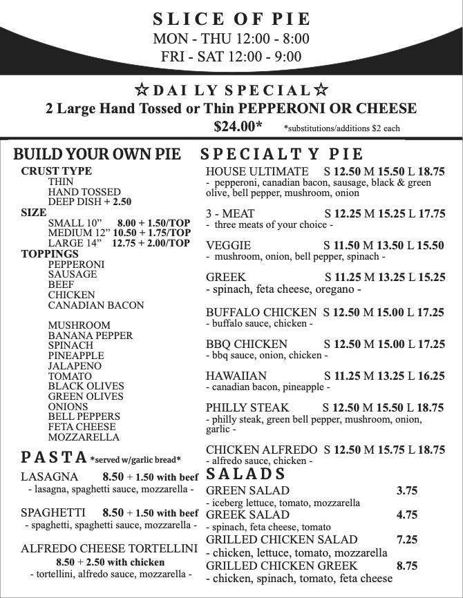 Slice of Pie Menu image 1
